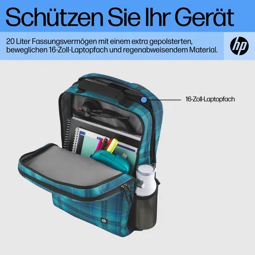 HP, HP Campus XL Rucksack (Tartan Plaid)