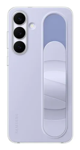Samsung, SAMSUNG Standing Grip Case, Backcover, Samsung, Galaxy S25 FE, Hellblau