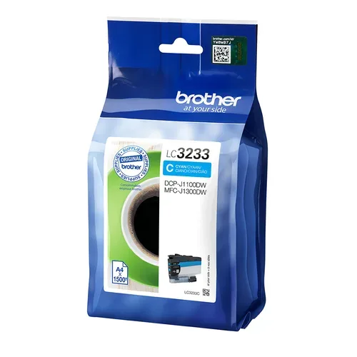 Brother, Brother B3233C Druckerpatronen c - Brother LC-3233C für z.B. Brother DCPJ 1100 DW, Brother MFCJ 1300 DW