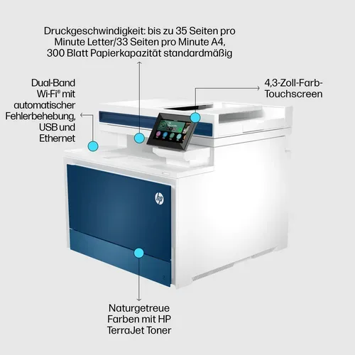 HP, HP Multifunktionsdrucker "Color LaserJet Pro MFP 4302dw"