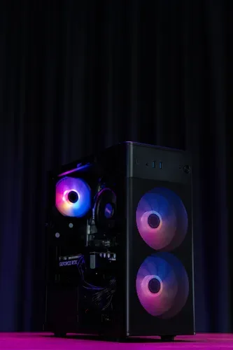 ERAZER, ERAZER ERAZER Recon E45 Core Gaming PC, AMD Ryzen? 5 5500, Windows 11 Home, NVIDIA® GeForce RTX? 4060, 1 TB SSD, 16 GB RAM