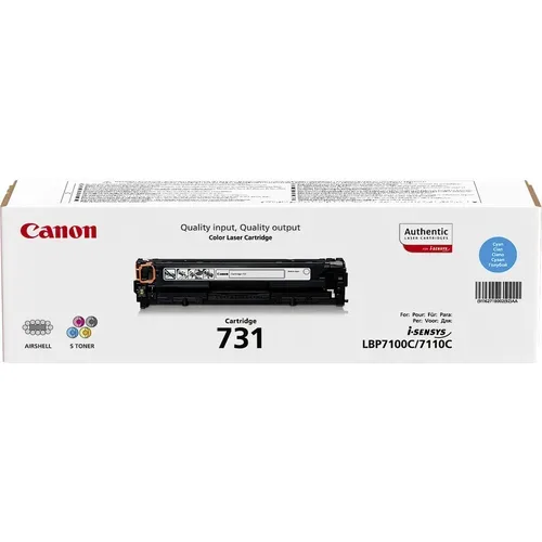 Canon, Canon H731C Toner cy - Canon No. 731C, 6271B002 für z.B. Canon Color ImageClass LBP -7110 cw, Canon ISensys LBP -7100 cn, Canon ISensys MF 620