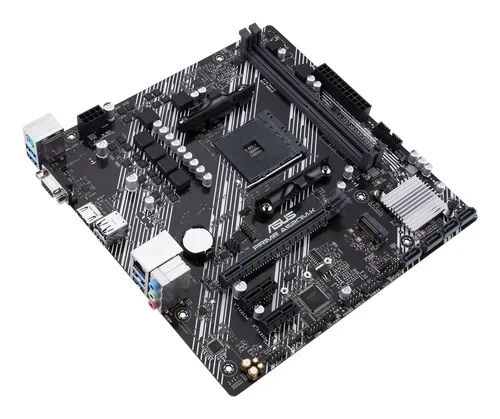 ASUS, Asus PRIME A520M-K Mainboard Sockel (PC) AMD® AM4 Formfaktor (Details) Micro-ATX Mainboard-Chipsatz AMD® A520