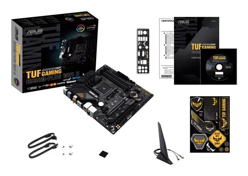 ASUS, Asus TUF GAMING B550M-PLUS WI-FI II, Mainboard