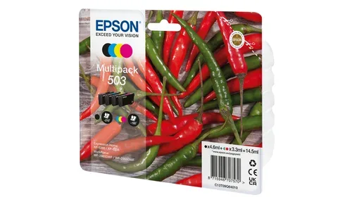 Epson, Epson E503 Druckerpatronen (bk, c, m, y) - Epson No. 503, T09Q640 für z.B. Epson Expression Home XP -5200, Epson Expression Home XP -5205