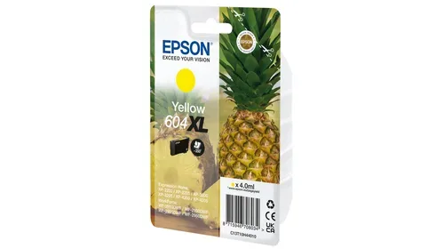 Epson, Epson E604XL Druckerpatronen XL y - Epson No. 604XL, T10H440 für z.B. Epson Expression Home XP -2200, Epson Expression Home XP -2205