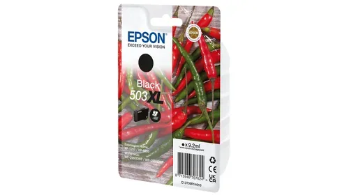 Epson, Epson E503XL Druckerpatronen XL bk - Epson No. 503XL, T09R140 für z.B. Epson Expression Home XP -5200, Epson Expression Home XP -5205