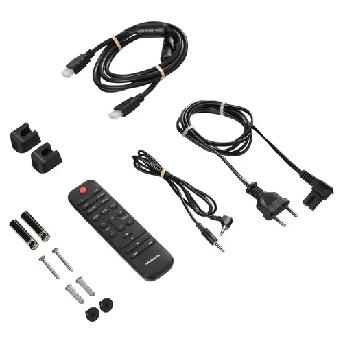 Medion, MEDION LIFE P61155 2.0 Soundbar, ideale Ergänzung zum TV bzw. Heimkino, kabellose Musikübertragung von Smartphone & Co via Bluetooth® 5.1, kompakte Soundbar mit Touch- & Fernbedienung