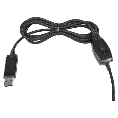 Medion, MEDION LIFE® E83265 USB-Headset, Stereo Kopfhörer für ein perfektes Klangerlebnis, integriertes Mikrofon mit glasklarer Tonaufnahme, pratkischer Lautstärkeregler am Kabel, leicht und bequem, Plug & Play, für PCs und Notebooks
