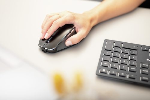 Cherry, CHERRY DW 9500 SLIM Bluetooth® Tastatur, Maus-Set Deutsch, QWERTZ Schwarz