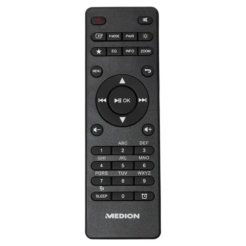 Medion, MEDION LIFE P85027 Stereo Internetradio schwarz, 7,1 cm (2,8'') TFT-Display, 25.000+ Internetradiosender & zahlreiche Podcasts, DAB+/UKW-Radio, Bluetooth®, Spotify®-Connect, WLAN, 2 x 10 W RMS