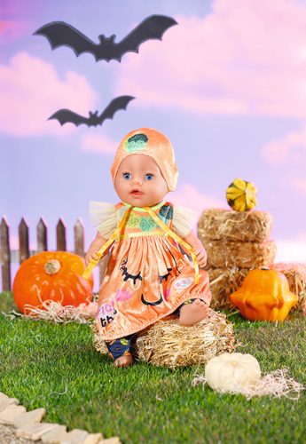 Baby Born, Baby Born Puppenkleidung »Halloween Kürbiskleid, 43 cm«
