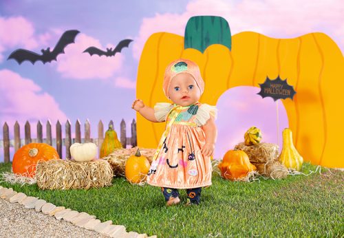 Baby Born, Baby Born Puppenkleidung »Halloween Kürbiskleid, 43 cm«