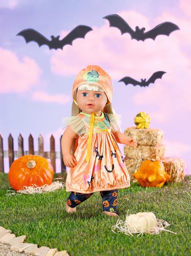 Baby Born, Baby Born Puppenkleidung »Halloween Kürbiskleid, 43 cm«