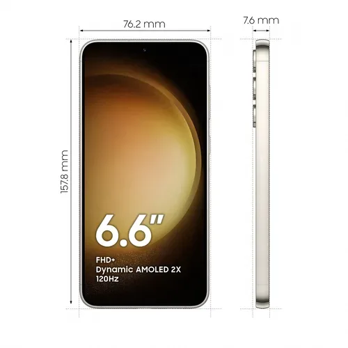 Samsung, Samsung Galaxy S23+ 256GB Cream  - akzeptabler Zustand mit Ladekabel (Trade)