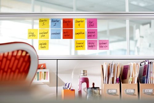 POST-IT, Post-it Haftnotiz 654-S 76 mm x 76 mm Narzissengelb 90 Blatt