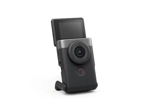 Canon, Canon Camcorder "PowerShot V10 Silber Vlogging-Kit" 4K Ultra HD Bluetooth