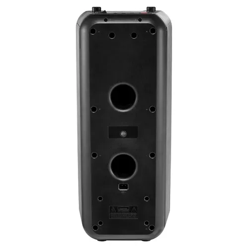 Medion, MEDION LIFE PE-1 Pure Partylautsprecher, PLL-UKW Radio, Bluetooth® 5.4, satter Sound, verschiedene Lichteffekte, X-Bass Bassanhebung, inkl. Mikrofon, 2 x 25 W RMS Ausgangsleistung