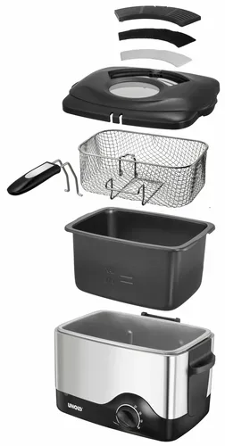 UNOLD, Unold Kaltzonenfritteuse "Fritteuse Kompakt" 1200 W