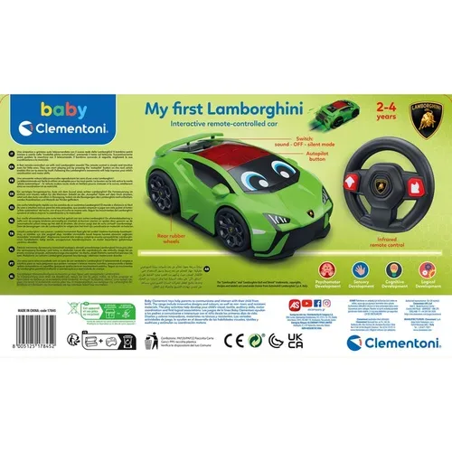 Clementoni, Clementoni - Baby Mein erstes Lamborghini-RC-Auto