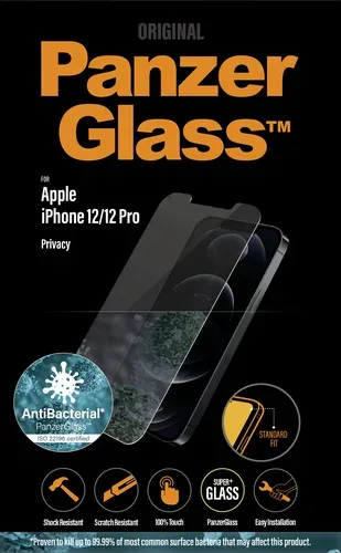 PanzerGlass, PanzerGlass - Folie iPhone 12 / 12 Pro Privacy, Transparent, One Size