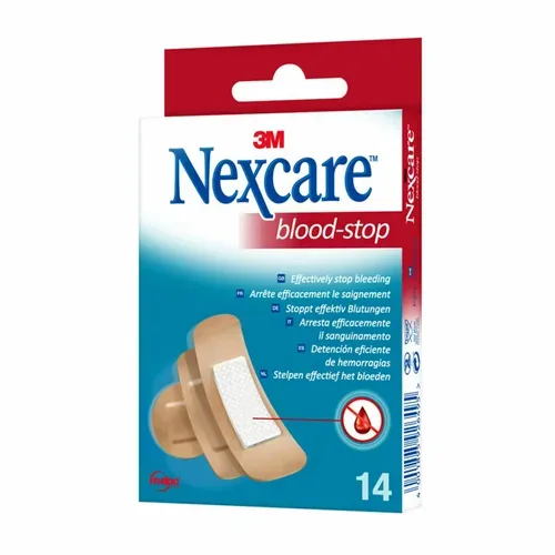 3M Deutschland GmbH, Nexcare Blood Stop Pflasterstrips 14 St Pflaster