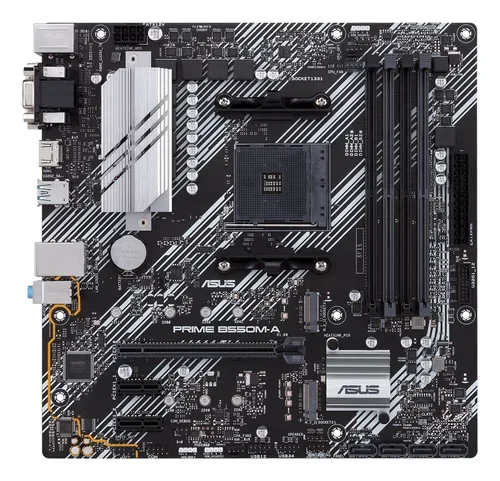 ASUS, Asus PRIME B550M-A Mainboard Sockel (PC) AMD® AM4 Formfaktor (Details) Micro-ATX Mainboard-Chipsatz AMD® B550
