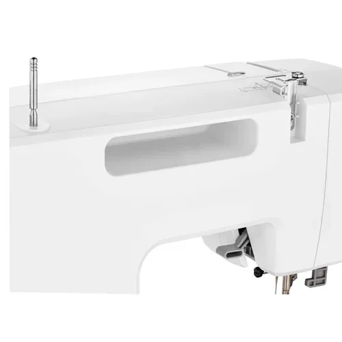 Medion, MEDION LIFE Digitale Nähmaschine SD36 (MD11881) weiß, einstellbare Stichlänge und Stichbreite, 270 Stichmuster, Integriertes Zubehörfach, 36 Watt Motorleistung