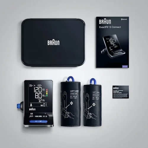 KAZ Europe S.A., BRAUN ExactFit 5 Connect Oberarm-Blutdruckmessgerät 1 St