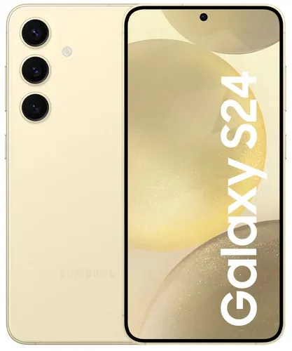 Samsung, Samsung Galaxy S24 256GB Amber Yellow  - guter Zustand mit OVP und Ladekabel (Trade)