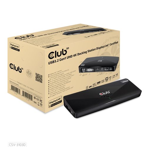 club3D, club3D USB Adapter Schwarz