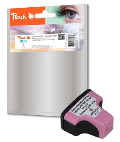 Peach, Peach HP 363 lm Druckerpatrone XL mali ersetzt HP No. 363 lm, C8775EE für z.B. HP PhotoSmart 3100, HP PhotoSmart 3108, HP PhotoSmart 3110