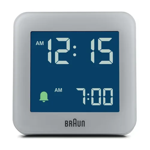 Braun, Braun - Digitalwecker, 75mm, Grau