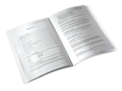 Leitz, LEITZ Sichtbuch WOW PP A4 46310062 violett 20 H&uuml;llen