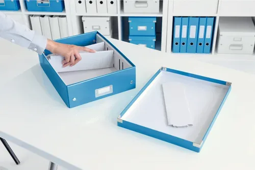 Leitz, LEITZ Click&Store Box 280x100x370mm 60580036 blau