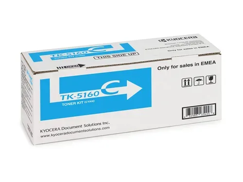Kyocera, Kyocera K5160C Toner c - Kyocera TK-5160C, 1T02NTCNL0 für z.B. Kyocera ECOSYS P 7040 cdn