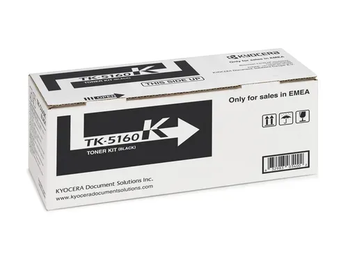 Kyocera, Kyocera K5160K Toner bk - Kyocera TK-5160K, 1T02TVANL0 für z.B. Kyocera ECOSYS P 7040 cdn