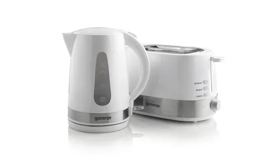 GORENJE, Gorenje K17WE Wasserkocher – schwarz / silber