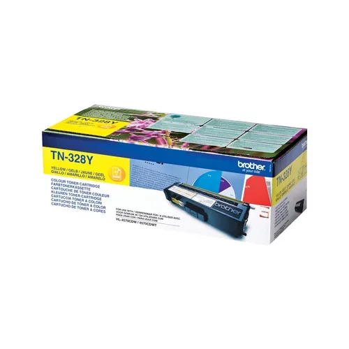Brother, Brother B328Y Toner XL ye - Brother TN-328Y für z.B. Brother DCP -9270 CDN, Brother HL -4500, Brother HL -4570 CDW, Brother HL -4570 CDWT