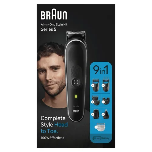 Braun, Braun All-in-One Kit MGK5410 Bodygroomer – Bodygroomer/Körperrasierer – schwarz