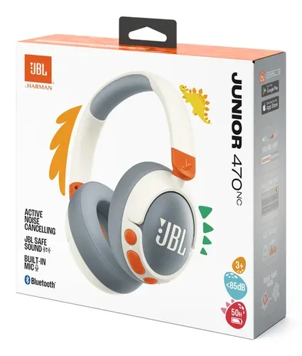 undefined, JBL KIDS JR470 OverEar Headset White