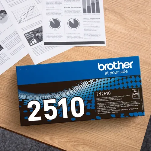 Brother, Brother B2510 Toner bk - Brother TN2510 für z.B. Brother MFCL 2800 DW, Brother DCPL 2620 DW, Brother DCPL 2625 DW, Brother DCPL 2627 DW