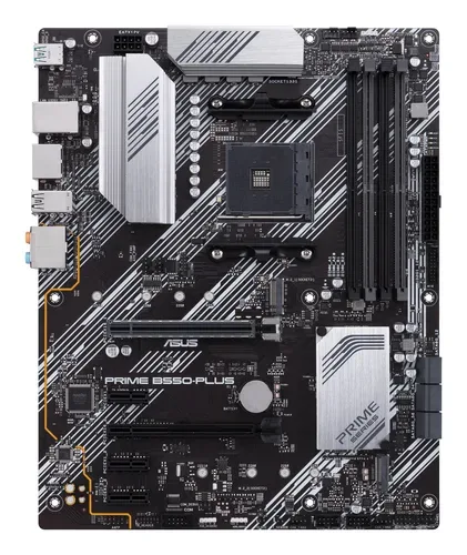 ASUS, ASUS - Prime B550-plus (am4, Amd B550, Atx), Schwarz