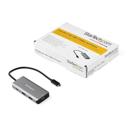 STARTECH, STARTECH - 4-Port USB-C-Hub, Grau