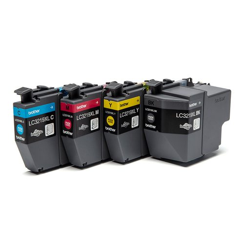 Brother, Brother Tinte Kombi-Pack LC-3219XLVALDR Original Cyan, Magenta, Gelb, Schwarz LC3219XLVALDR