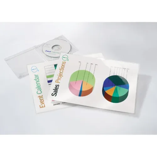 GBC, GBC Laminiertasche A6 3740442 glanz, 125my 100 Stk