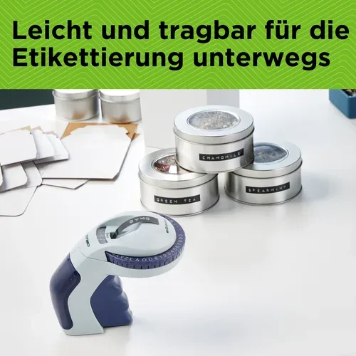 DYMO, DYMO Pr&auml;geger&auml;t Omega S0717930 grau 9mm