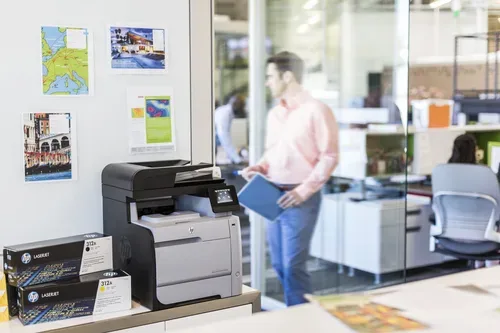 HP, HP H312AY Toner yellow - HP No. 312A Y, CF382A für z.B. HP Color LaserJet Pro MFP M 476 dn, HP Color LaserJet Pro MFP M 476 dw
