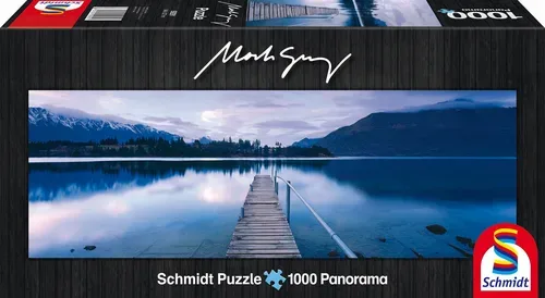 Schmidt, Schmidt - Panorama Lake Wakatipu Neuseeland, 1000 Teile