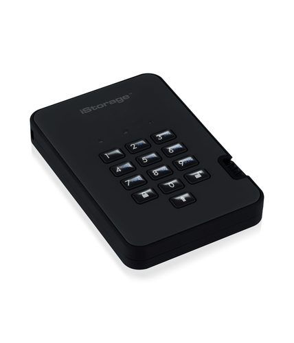 iStorage, iStorage diskAshur 2® Externe Festplatte 6.35 cm (2.5 Zoll) Schwarz USB 3.1